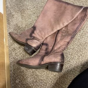 Rose Petals Super Wide calf boots - 12w